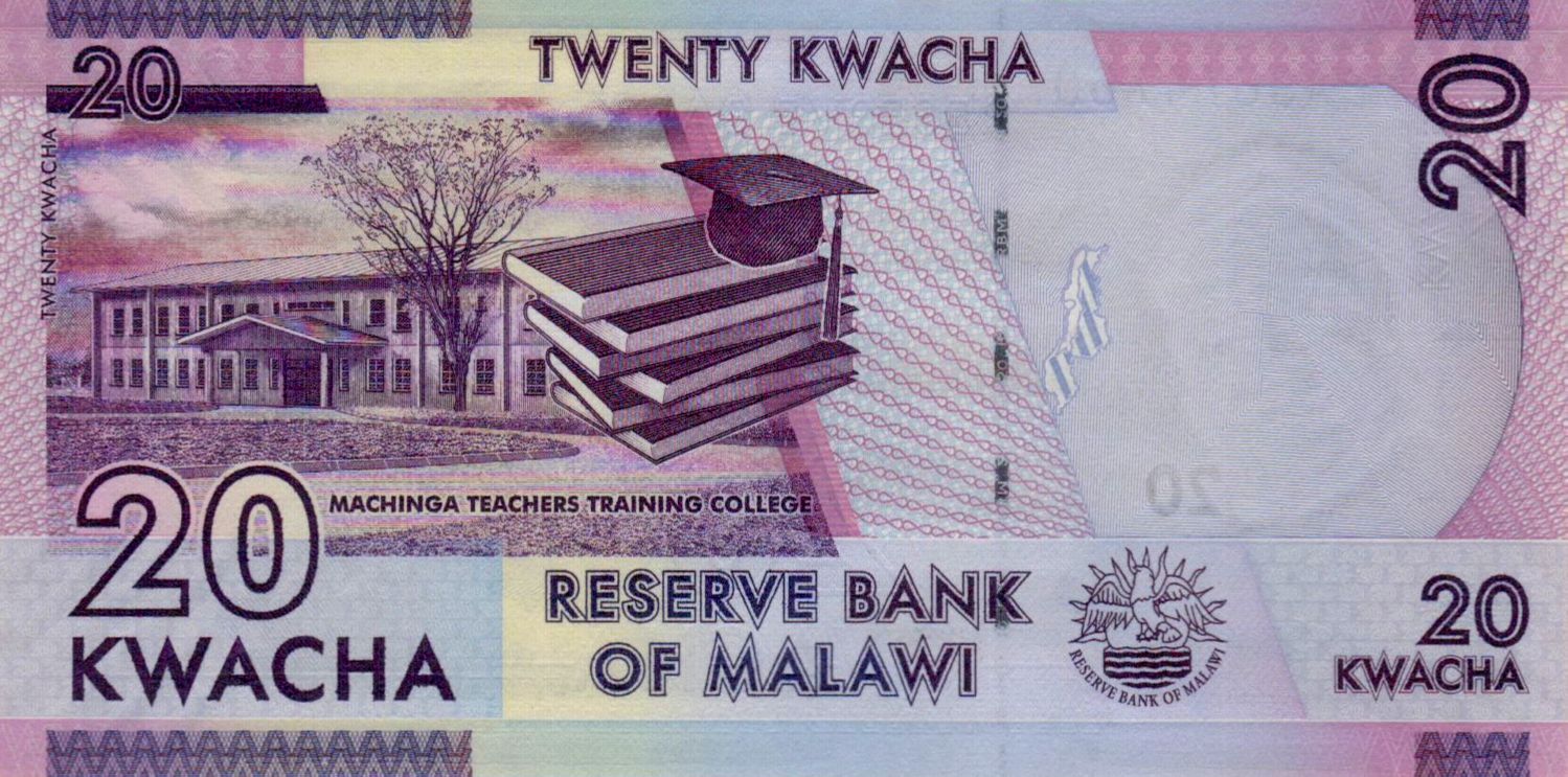 Malawi 20 2016 UNC P-63/c